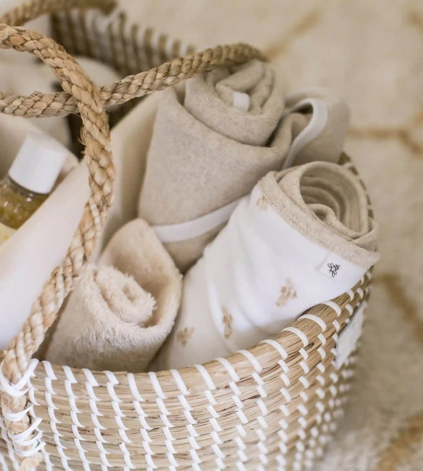 Golden Bee Bath Time Baby Gift Set