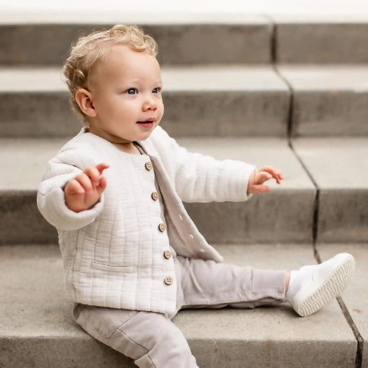 Organic Cotton Quilted Jacket