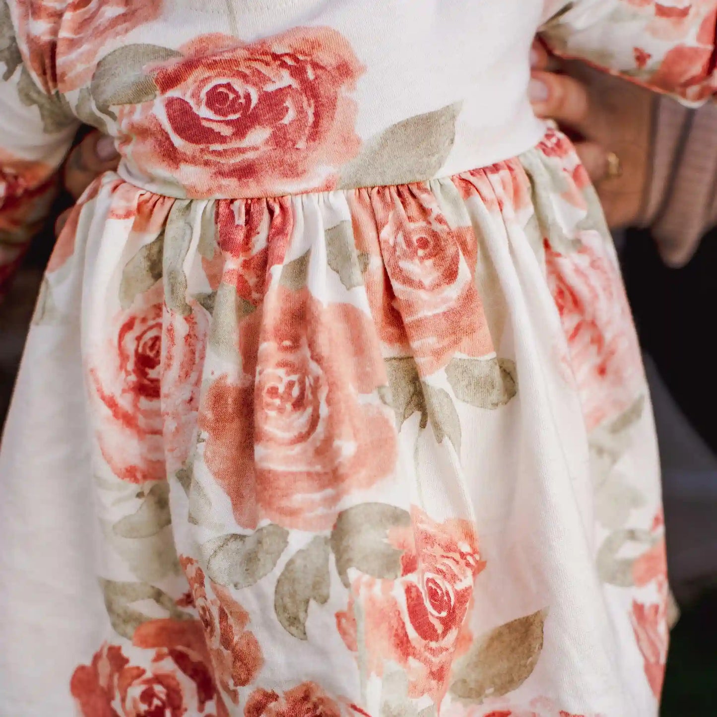 Autumn Rose Organic Cotton Tunic Set