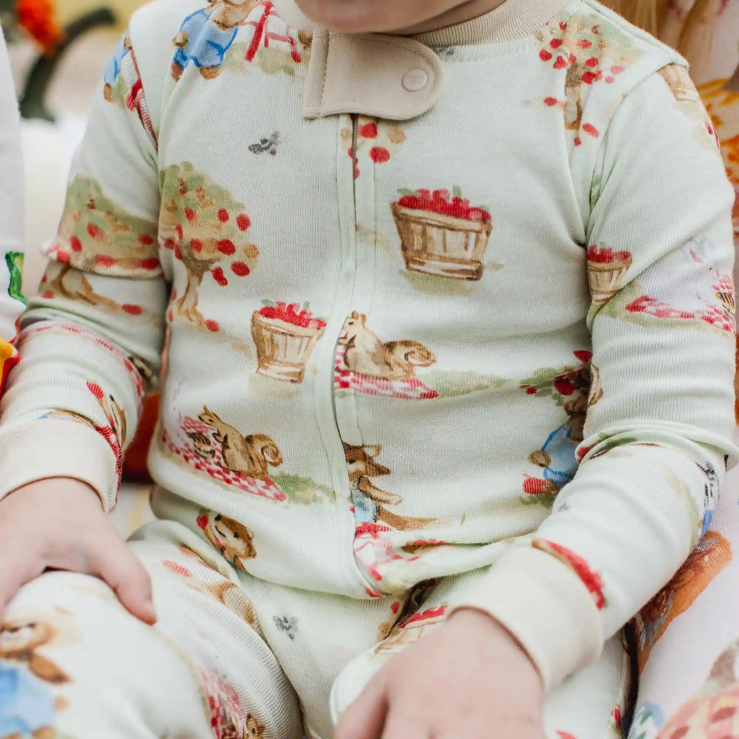 On The Orchard Organic Cotton Two-Piece Pajamas