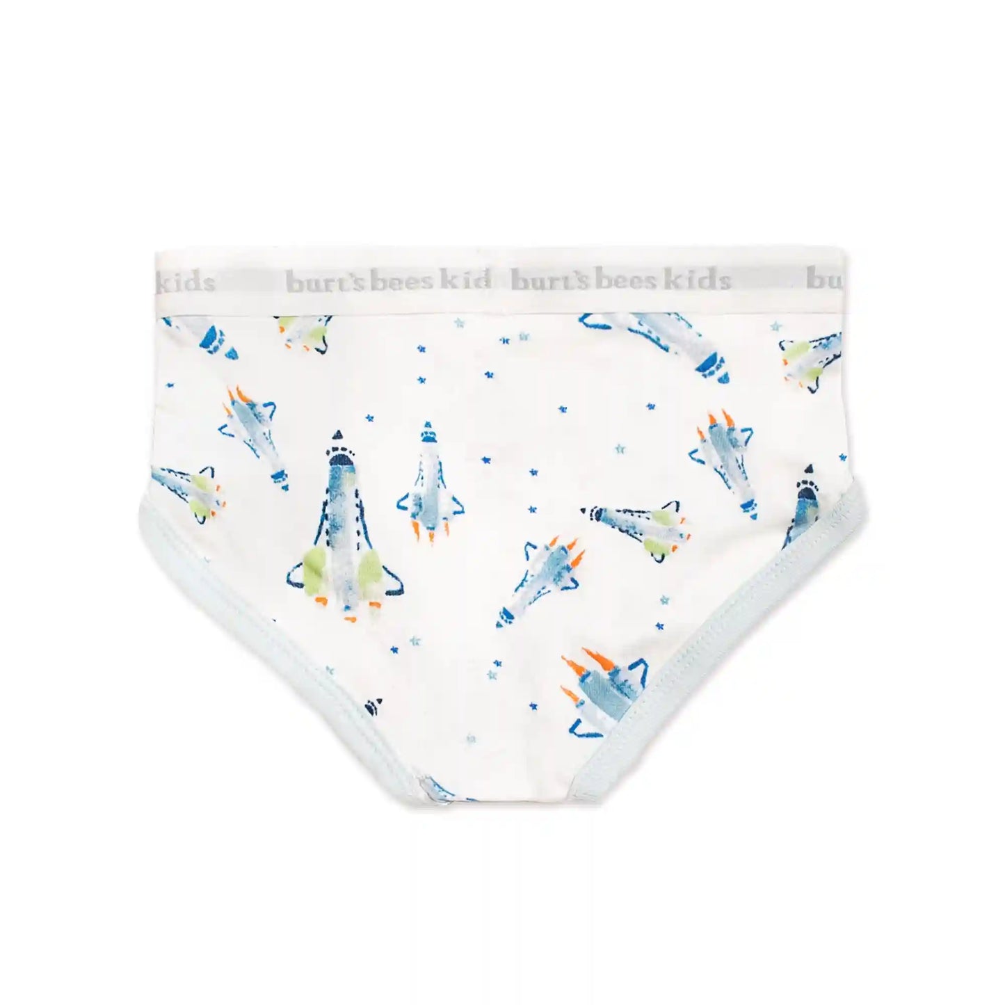Planets & Space Shuttles Organic Cotton Toddler Boy Underwear 5 Pack