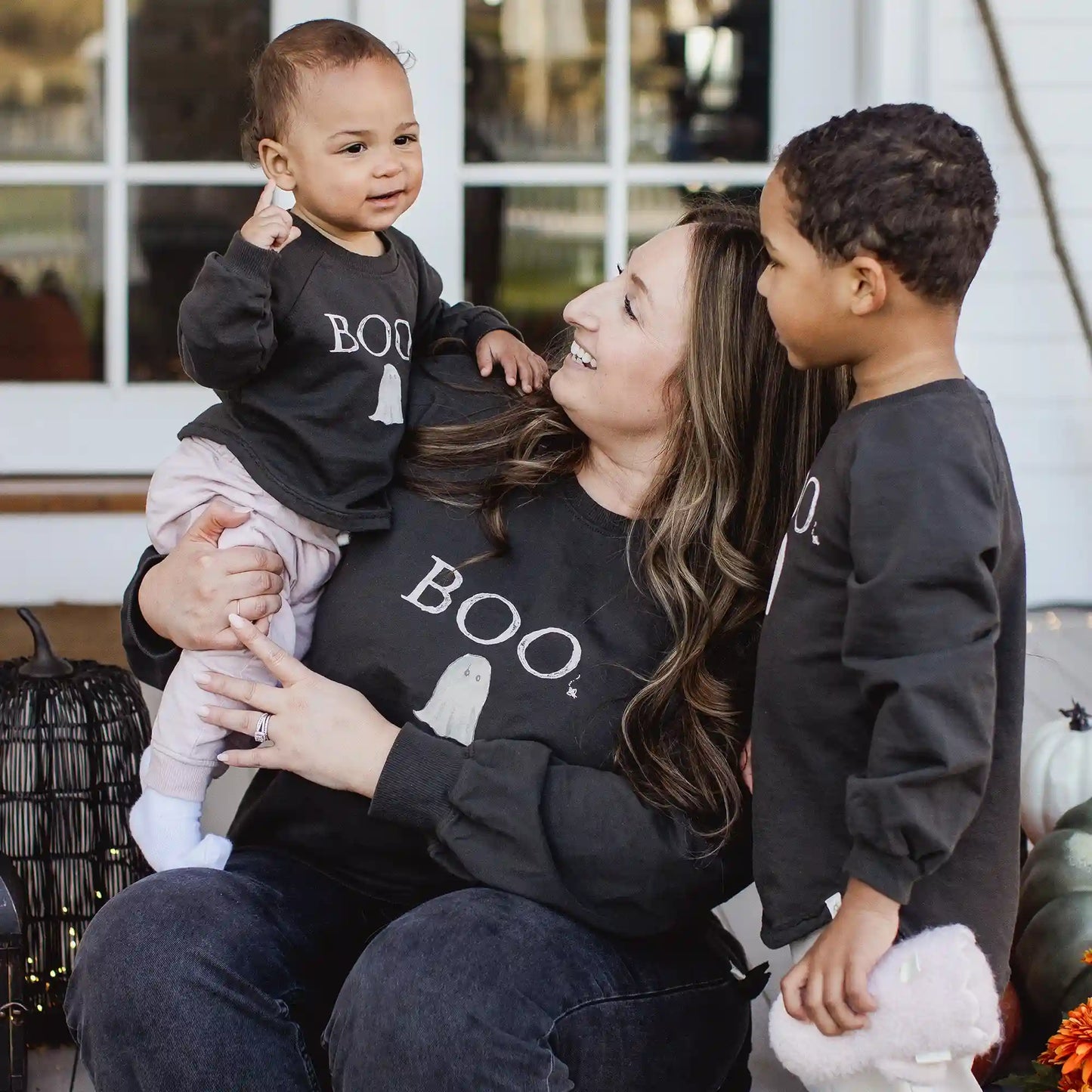 Boo Organic Cotton Matching Sweatshirt