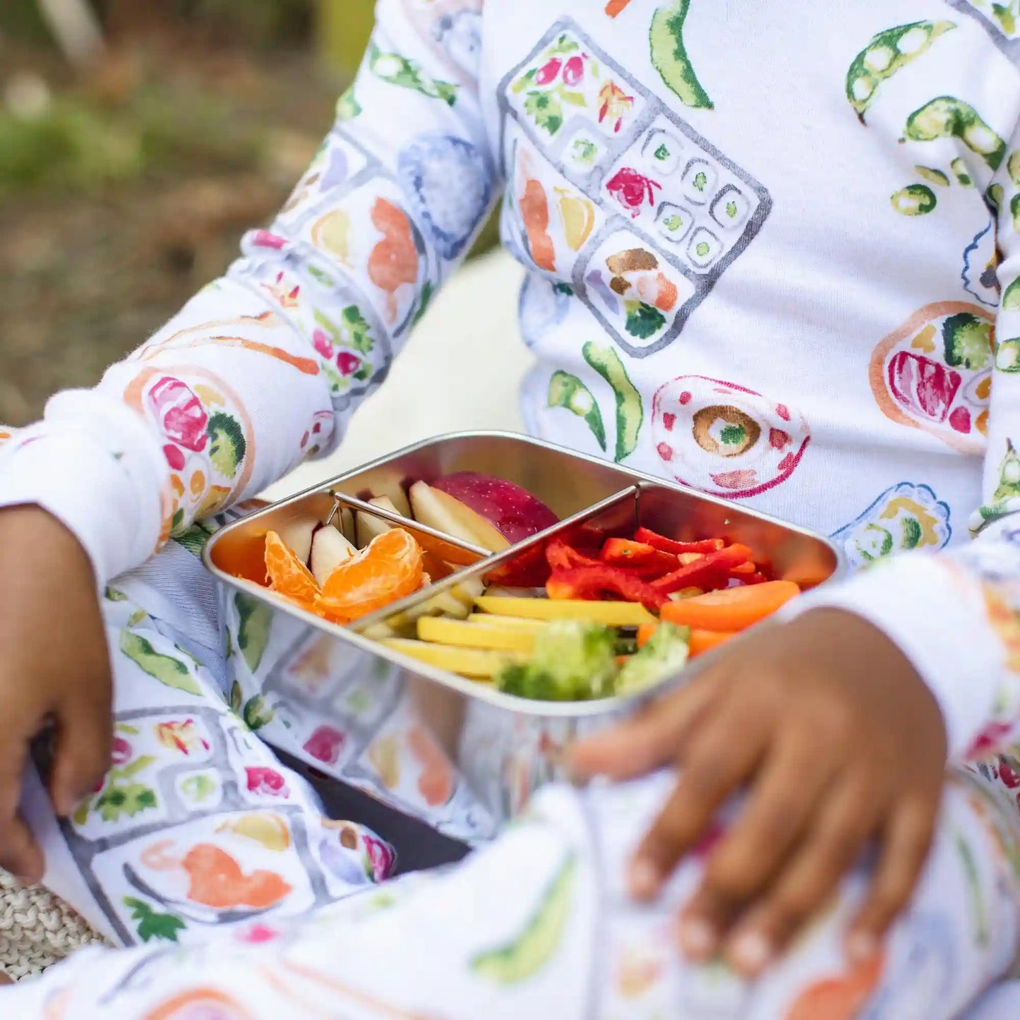 Bento Boxes Organic Cotton Two-Piece Pajamas