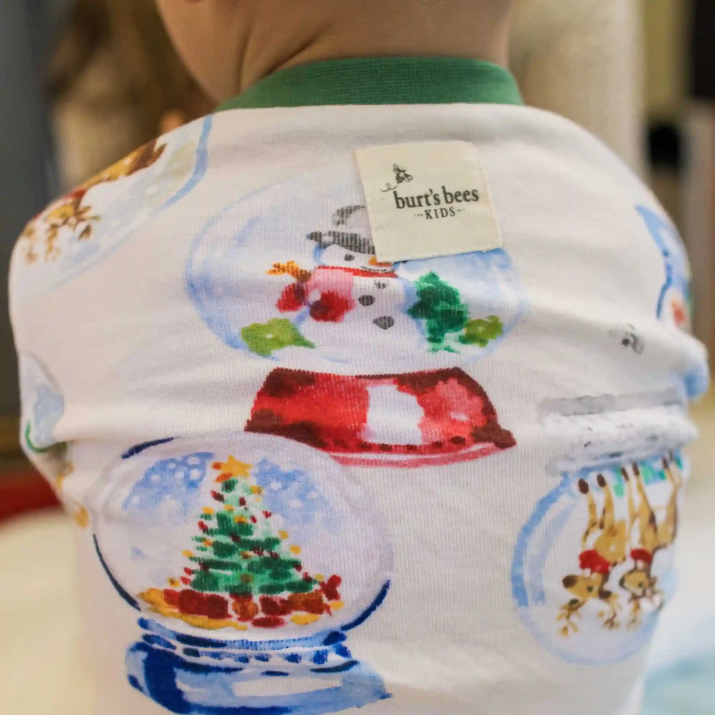 Snowglobes Organic Cotton Two-Piece Pajamas