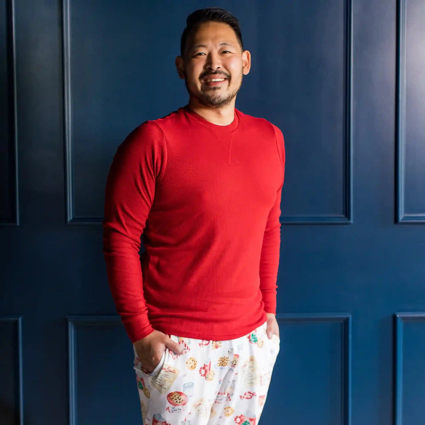Cookies For Santa Family Matching Organic Cotton Men's PJ Set