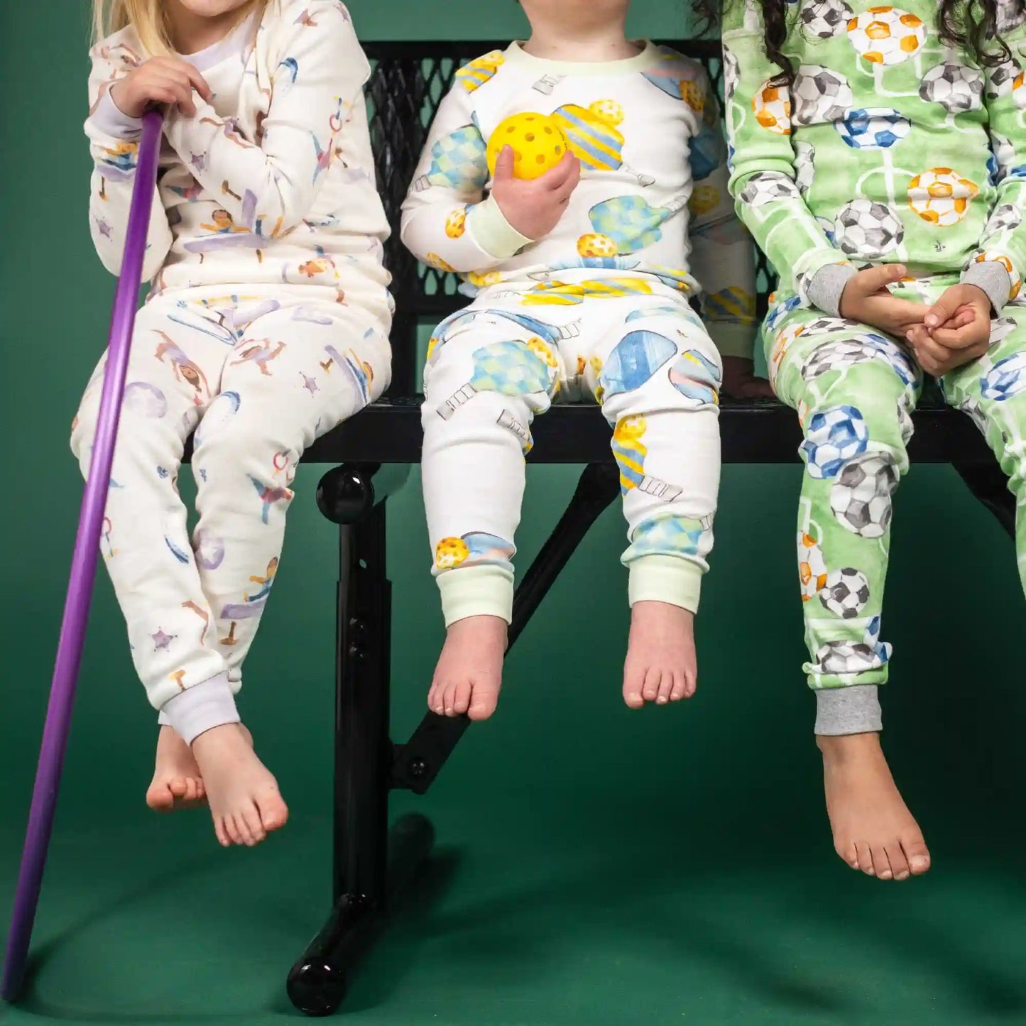 Soccer Field Organic Cotton Sleeper
