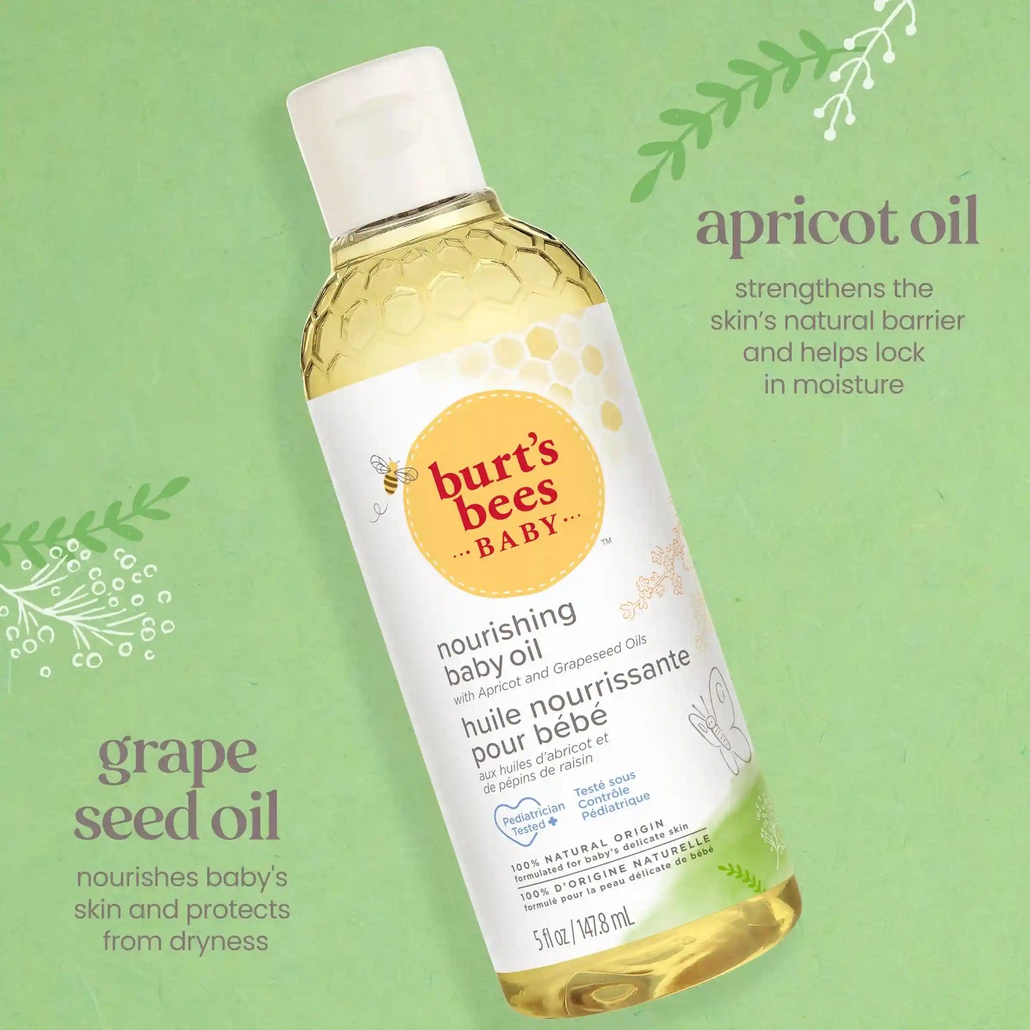 Burt's Bees Baby Bee Nourishing Baby Oil