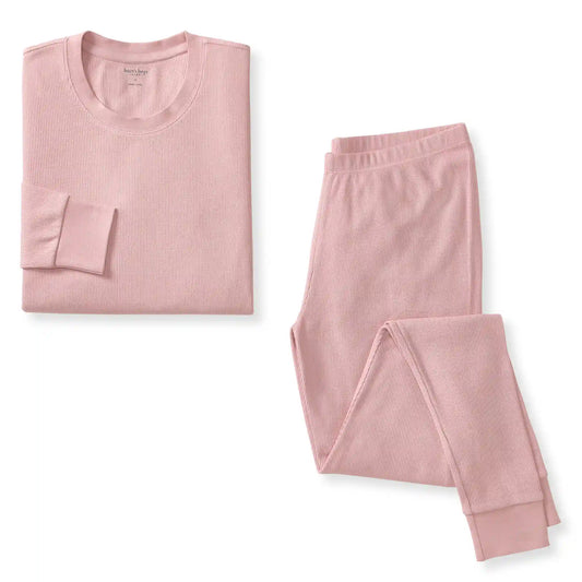 Honeysoft™ Mommy & Me Thermal Lyocell Adult Pajamas - Persian Rose