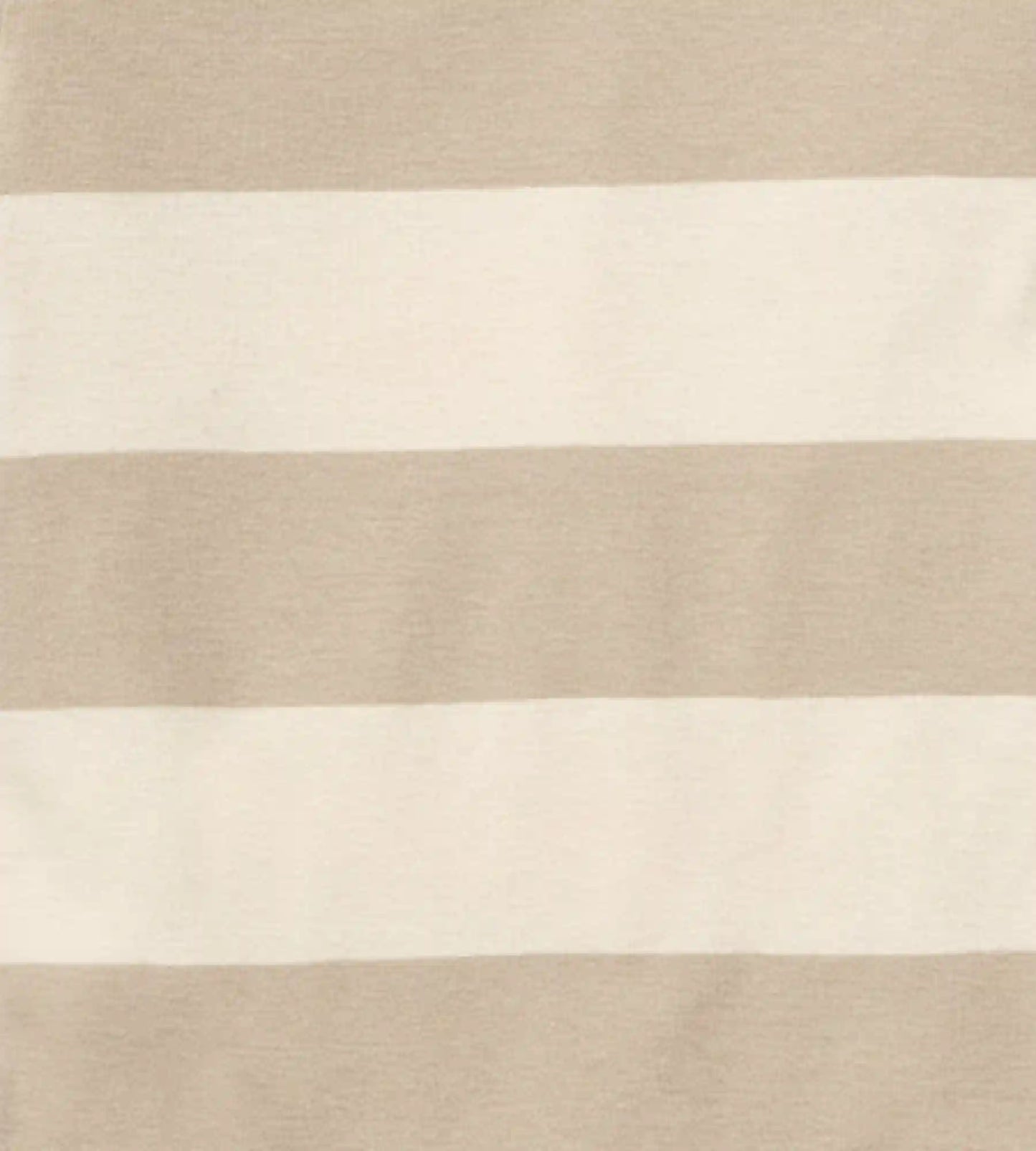 Mommy & Me Rugby Stripe Organic Cotton Sleeper - Oat