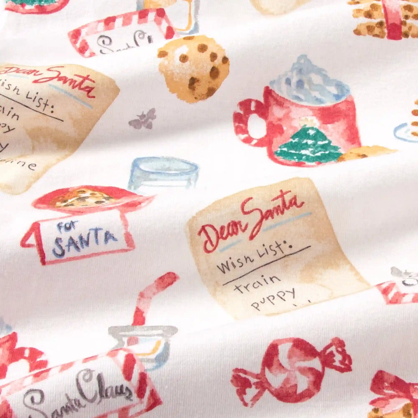 Cookies For Santa Family Matching Organic Cotton Men's PJ Set