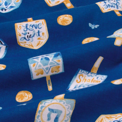 Dreidel Family Matching Organic Cotton Sleeper