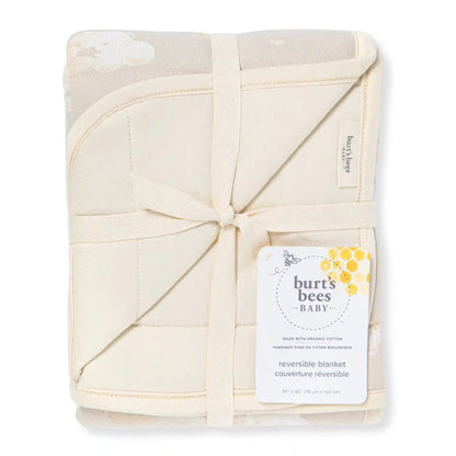 Good Night Sky Organic Cotton Reversible Baby Blanket