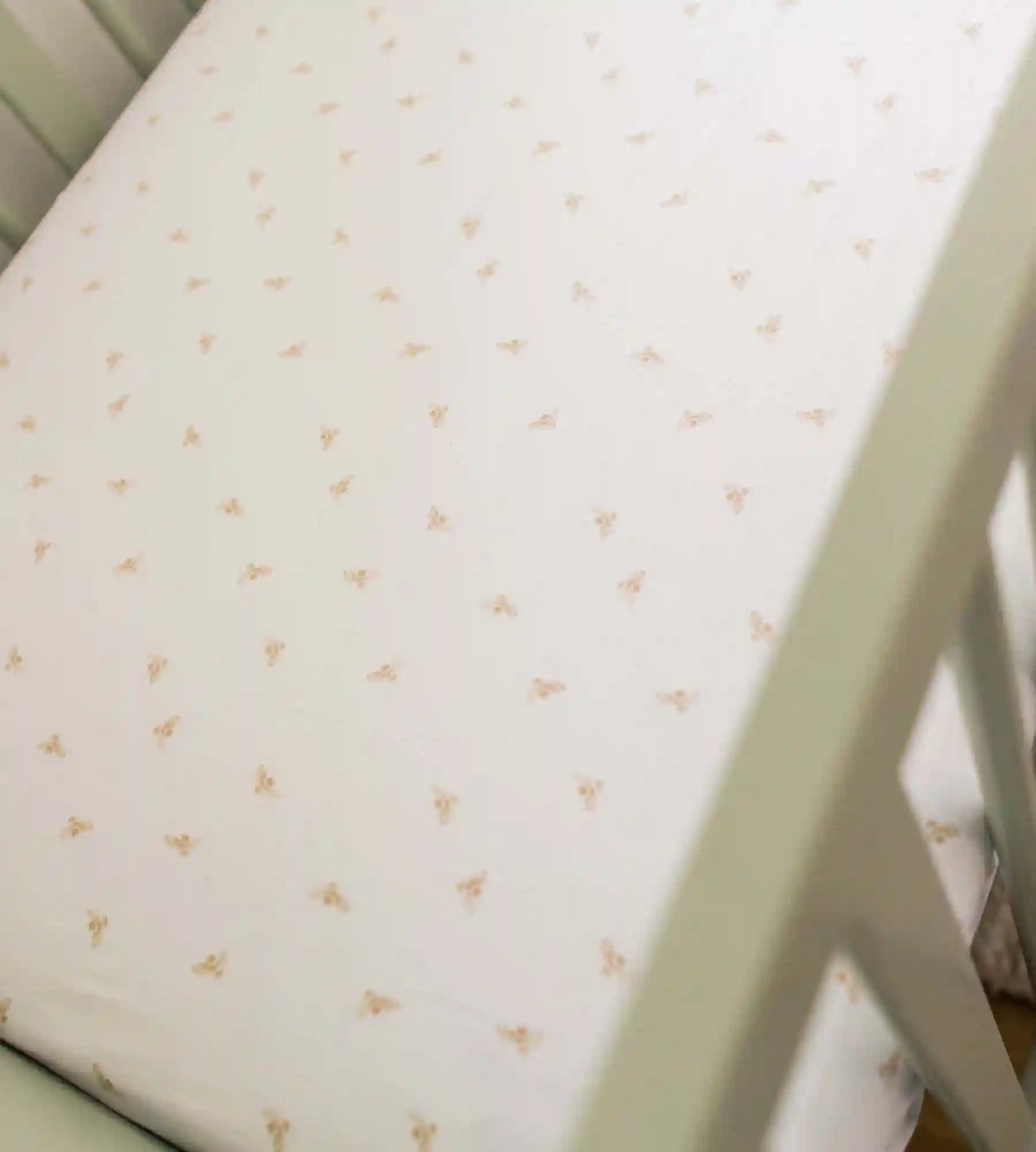 Golden Bee Organic Cotton BEESNUG® Fitted Crib Sheet - Hummus