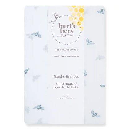 Golden Bee Organic Cotton BEESNUG® Fitted Crib Sheet - Quarry
