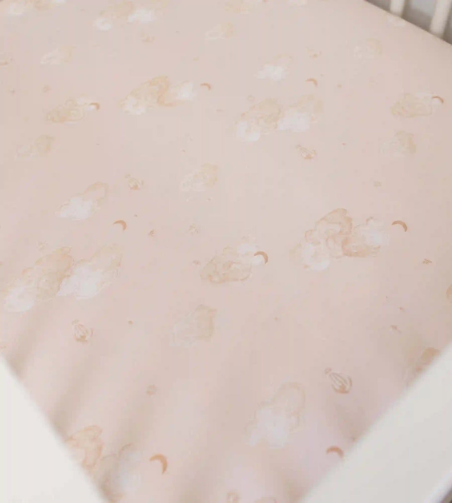 Good Night Sky Organic Cotton Crib Sheets Set of 2 - Ranunculus