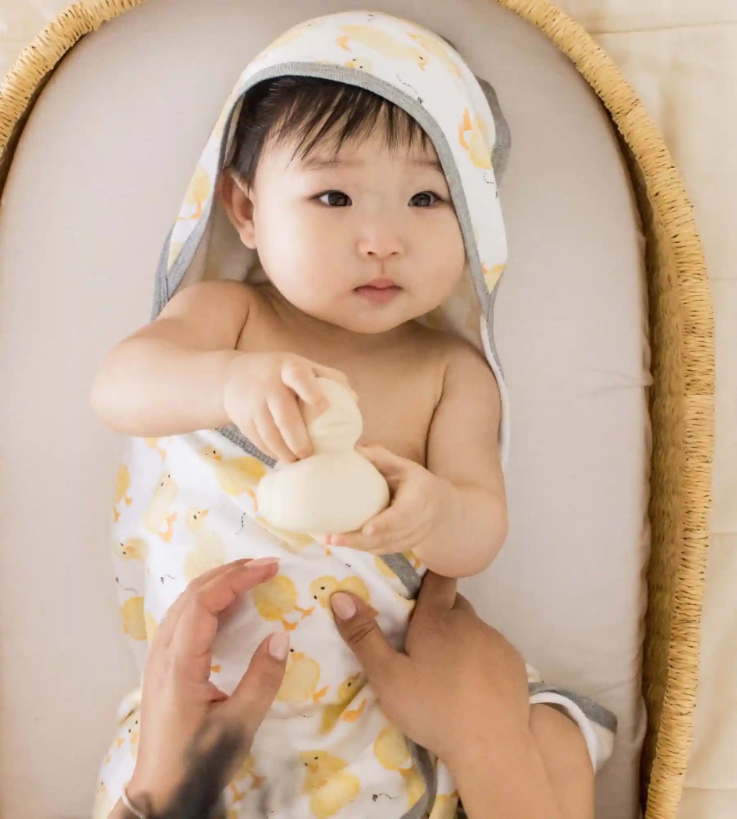 Little Ducks Organic Cotton Hooded Towels 2 Pack