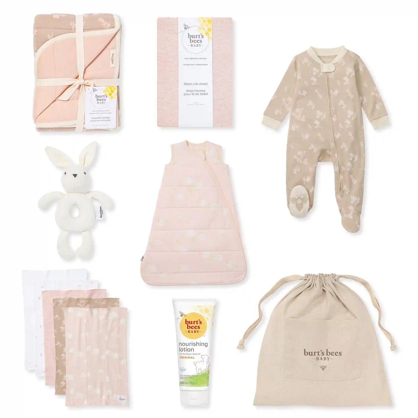 Sleep Time Baby Girl Gift Set