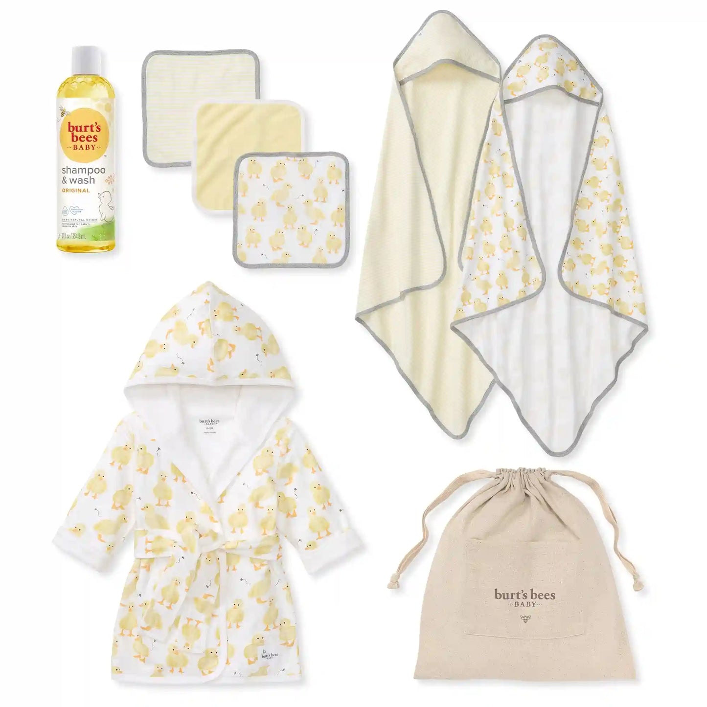 Little Ducks Bath Time Baby Gift Set