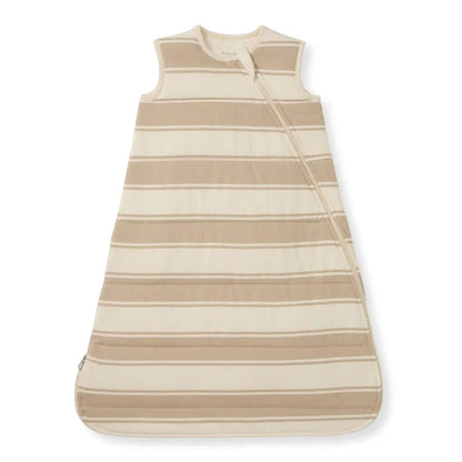 Rugby Stripe Organic Warmer Beekeeper™ Wearable Baby Blanket - Oat