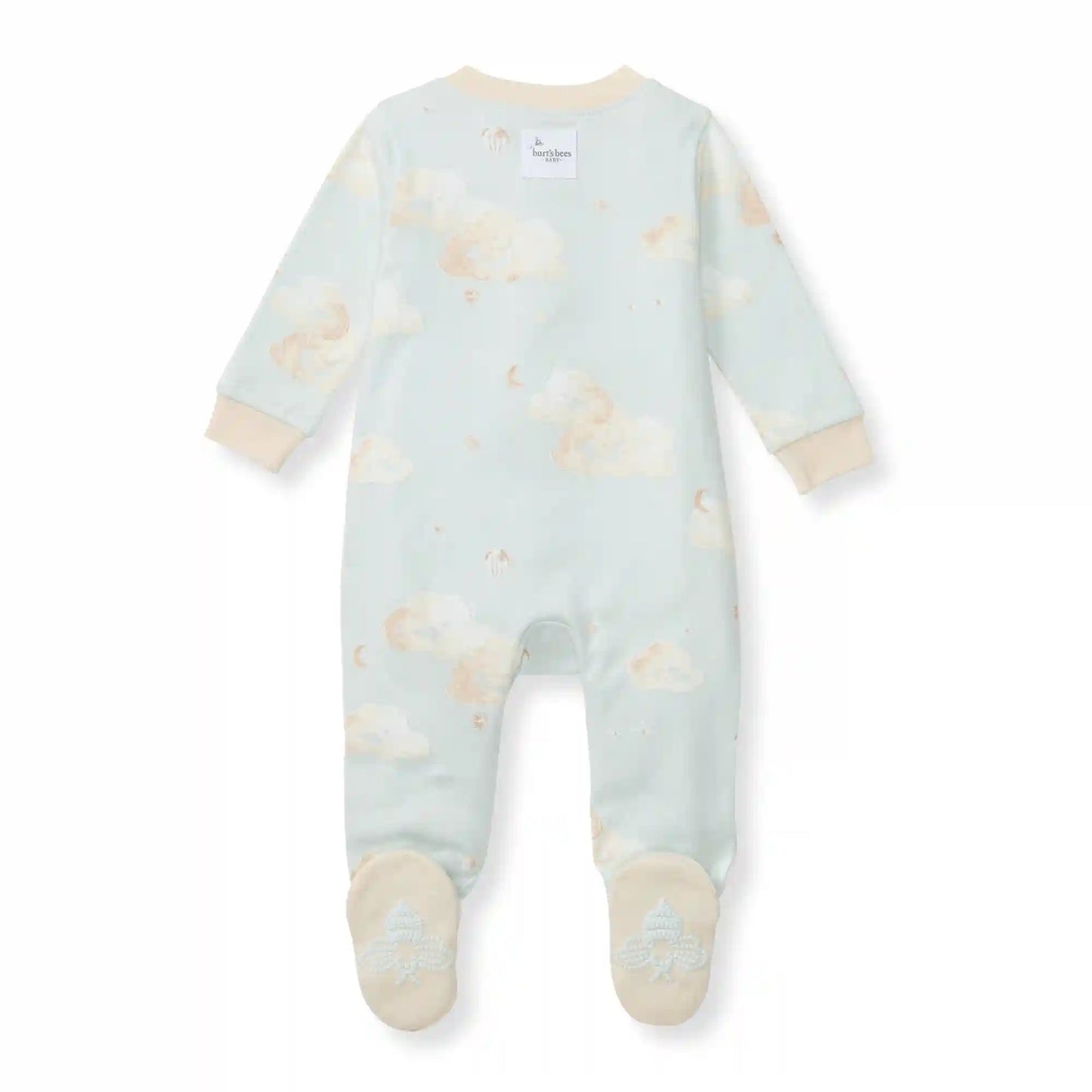 Good Night Sky Organic Cotton Sleep & Play - Ice Flow