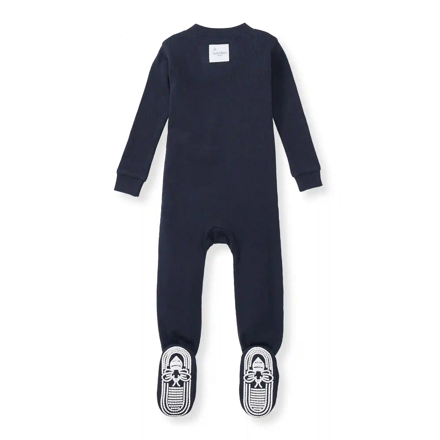 Solid Rib Organic Cotton Sleeper - Midnight