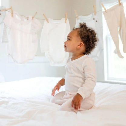 Origami Baby Girl 3-Piece Bodysuit & Pants Set