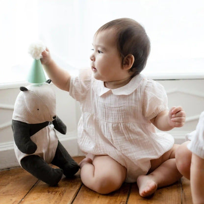 Baby Girl Classic Gauze Bubble Romper