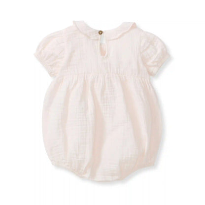 Baby Girl Classic Gauze Bubble Romper