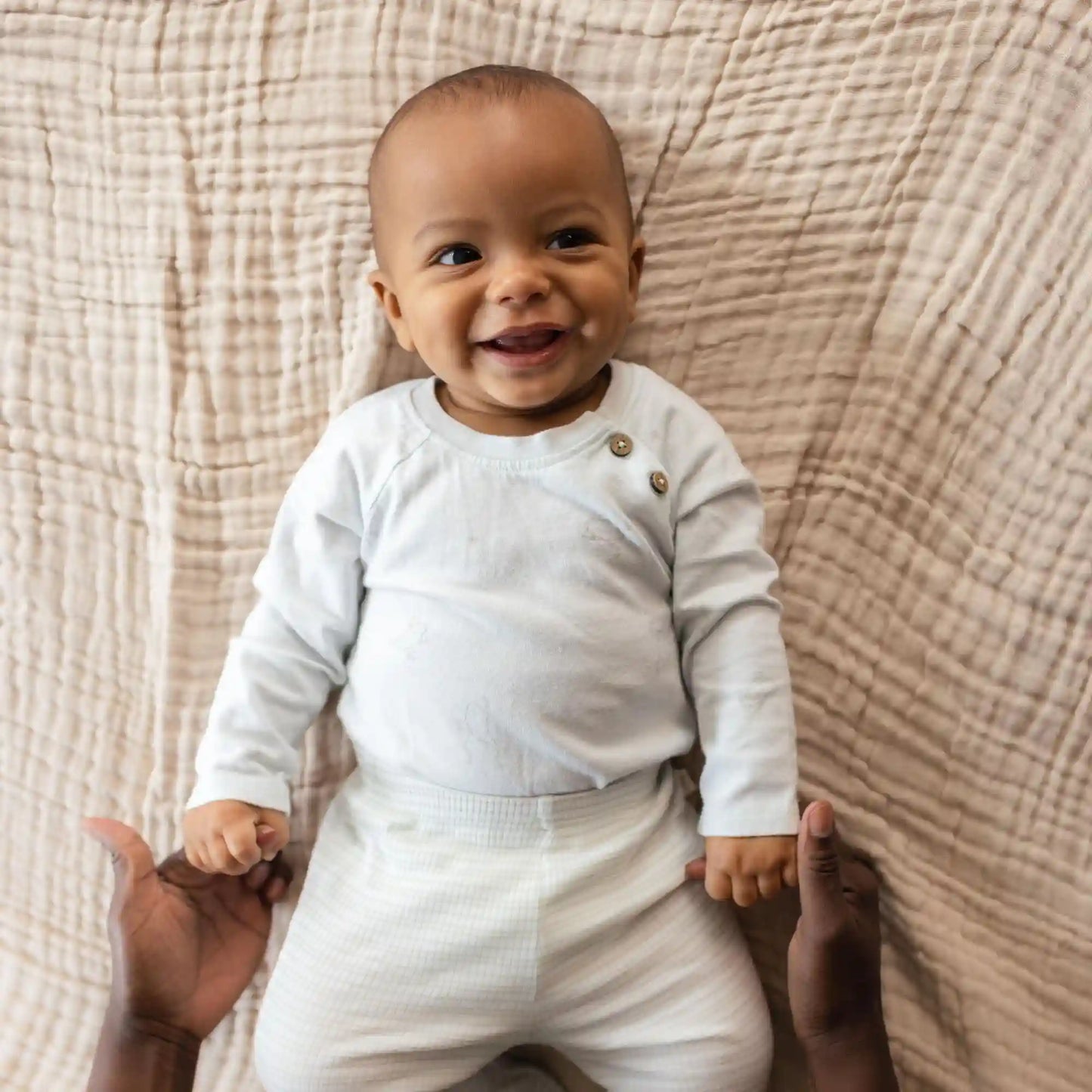 Frog Baby Boy 3-Piece Bodysuit & Pants Set