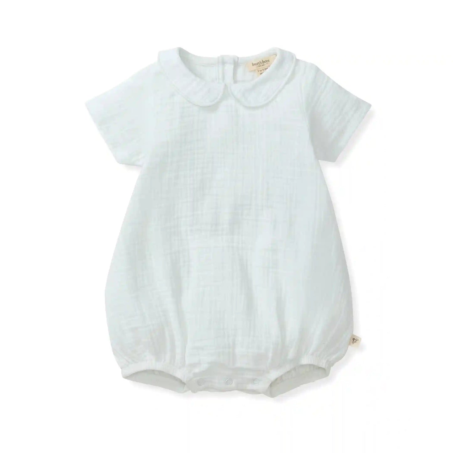 Baby Boy Classic Gauze Bubble Romper