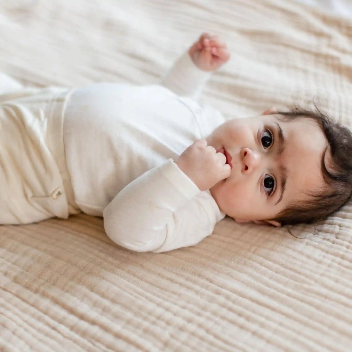 Origami Baby 3-Piece Bodysuit & Pants Set