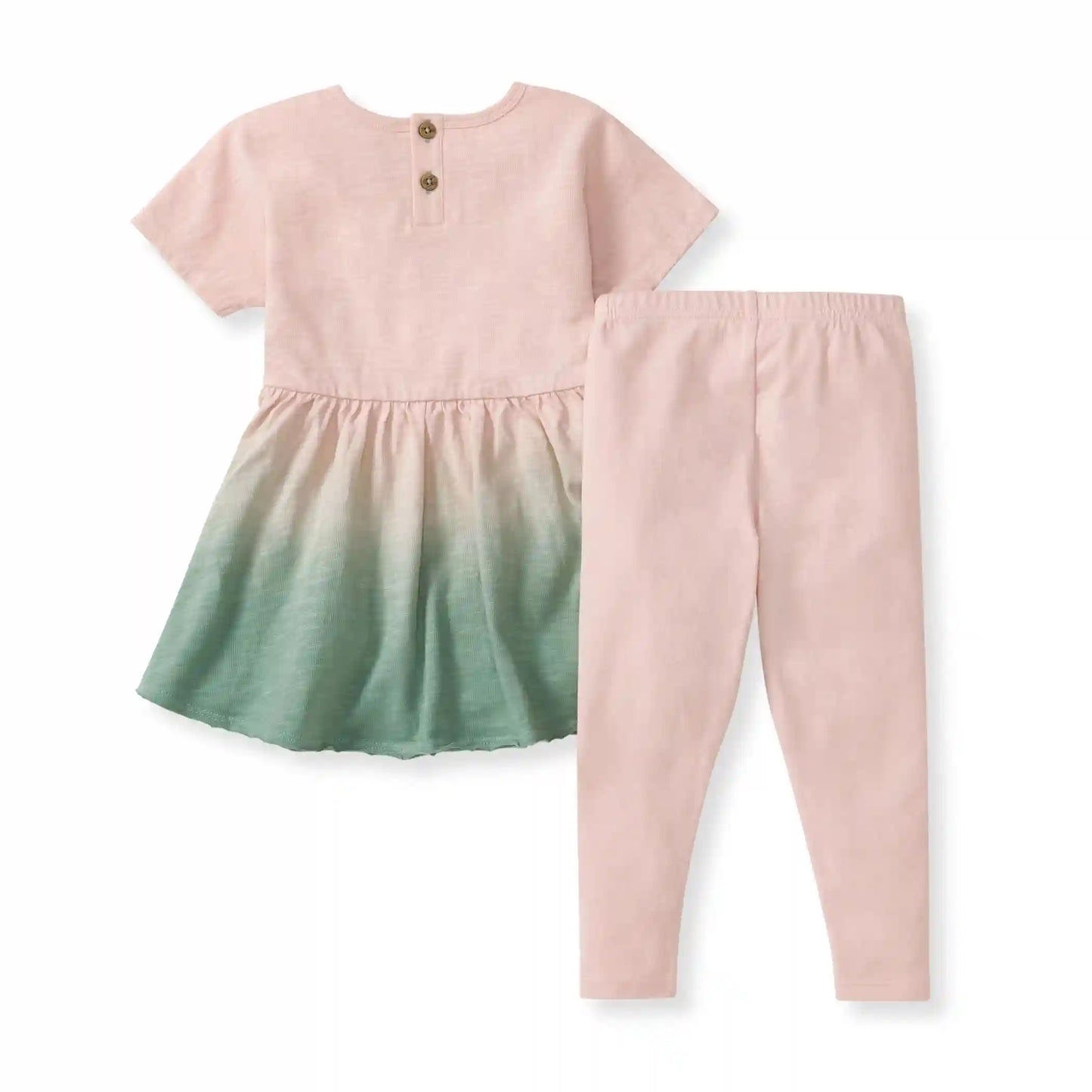 Dip Dye Girl Tunic & Legging Set