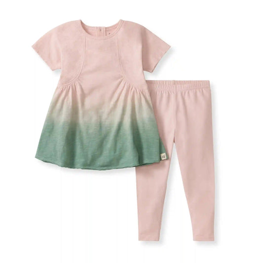 Dip Dye Girl Tunic & Legging Set