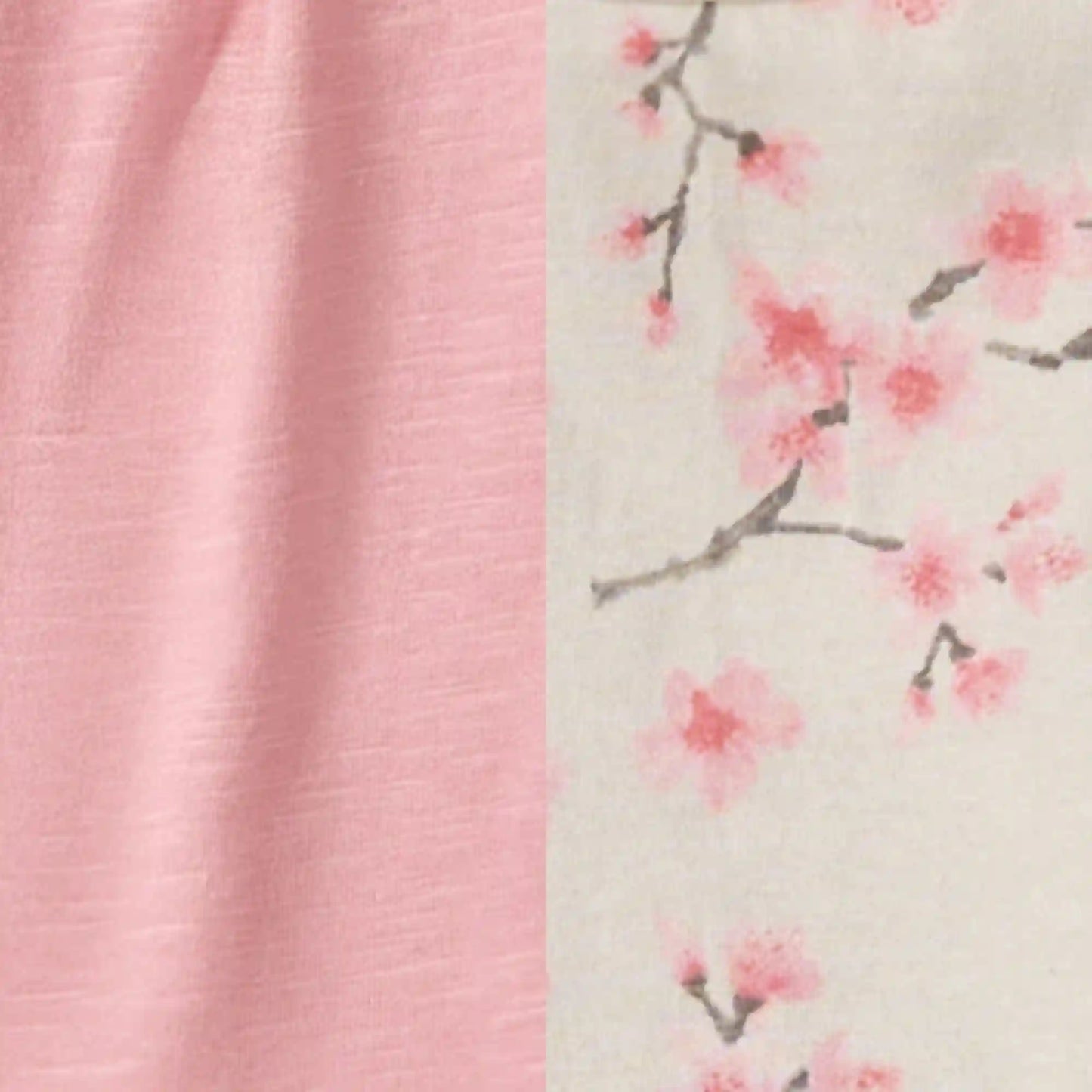 Slub Tunic & Cherry Blossoms Legging Set