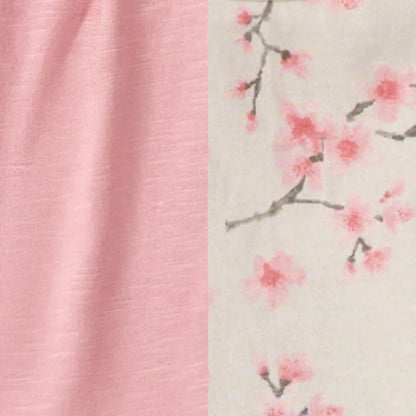 Slub Tunic & Cherry Blossoms Legging Set