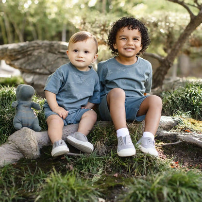 Origami Dinos Boy Tee & Shorts Set