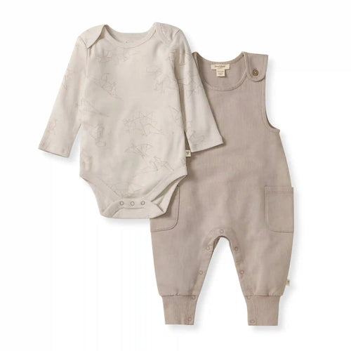 Origami Dinos Baby Boy Bodysuit & Jumpsuit Set