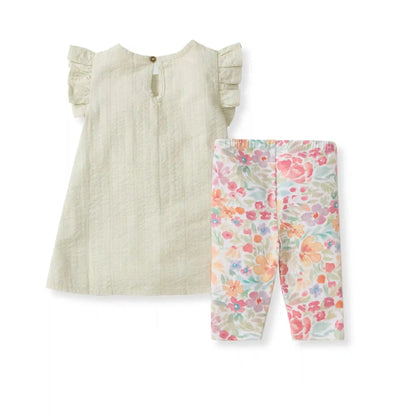 Bloom & Blossoms Tunic & Capri Set