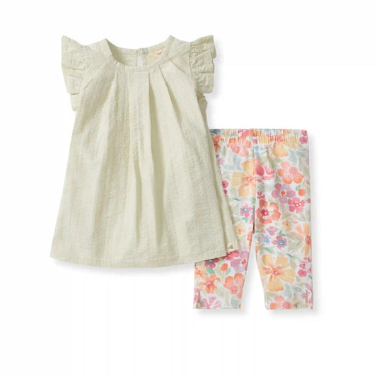 Bloom & Blossoms Tunic & Capri Set