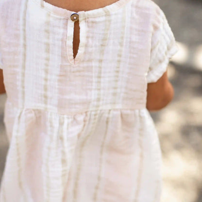 Pacific Stripe Tunic & Capri Set
