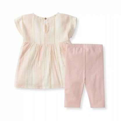 Pacific Stripe Tunic & Capri Set