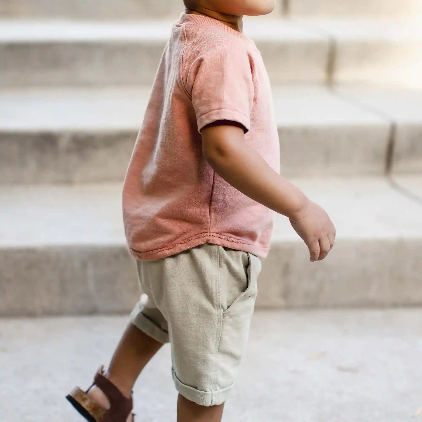 Vintage Wash Pocket Tee & Shorts Set
