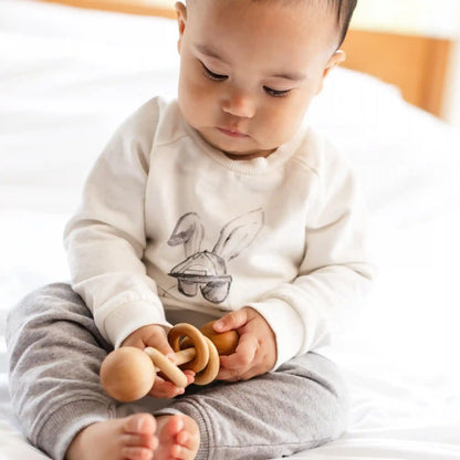 Hip Hop Bunny Sweatshirt & Pants Set