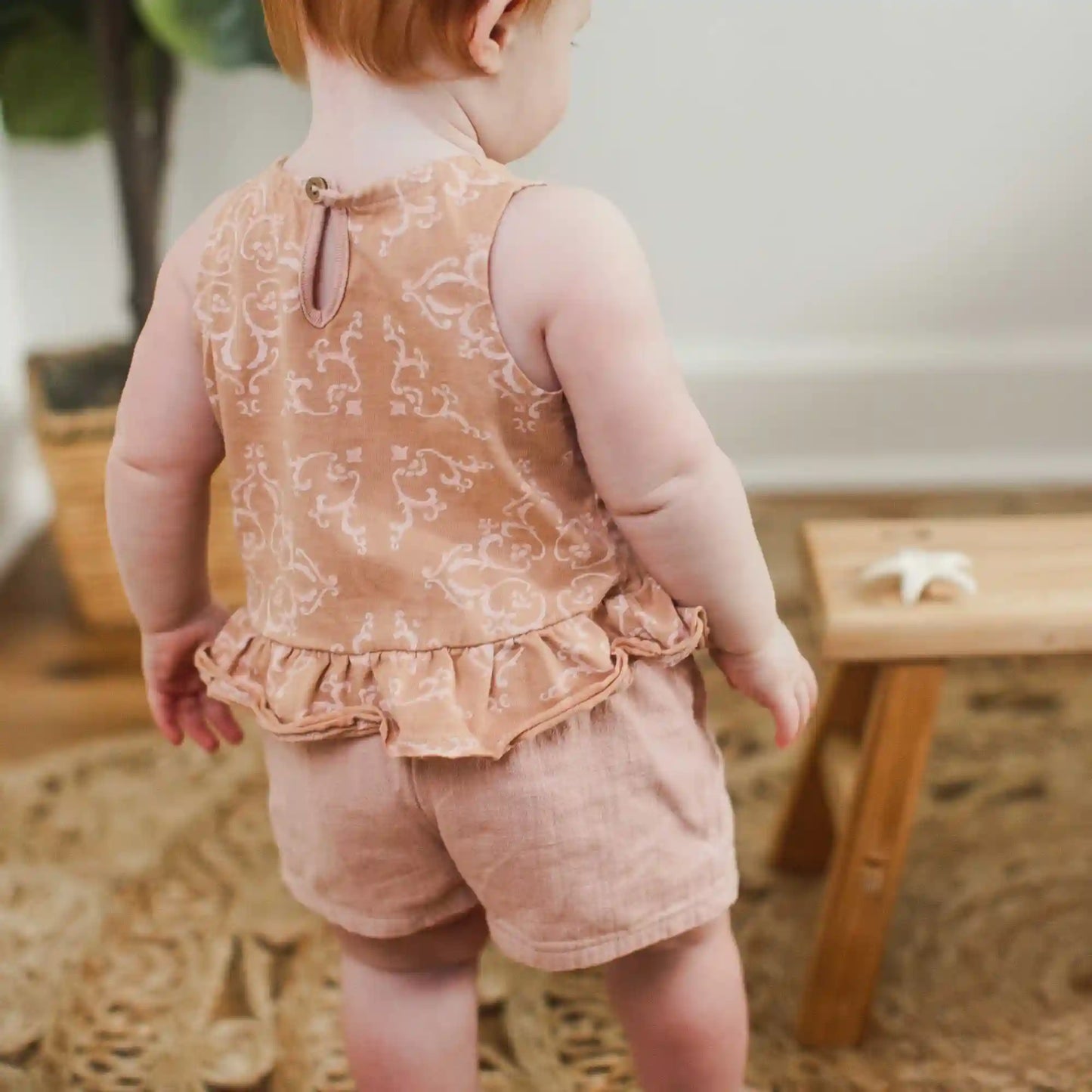 Croatian Tile Tank & Shorts Set