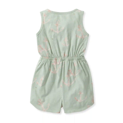 Anchors Organic Girl Romper