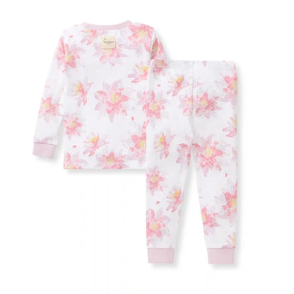 Water Lily Organic Cotton Two-Piece Pajamas