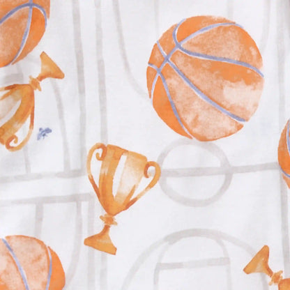 Basketball Court Organic Cotton Sleep & Play