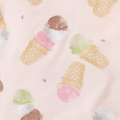 Ice Cream Cone Honeysoft™ Lyocell Two-Piece Pajamas