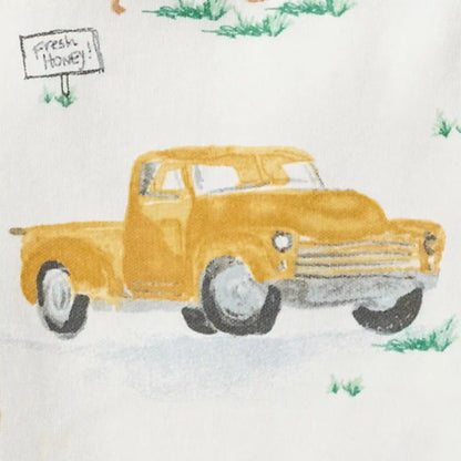 Burt's Truck Organic Cotton Two-Piece Pajamas