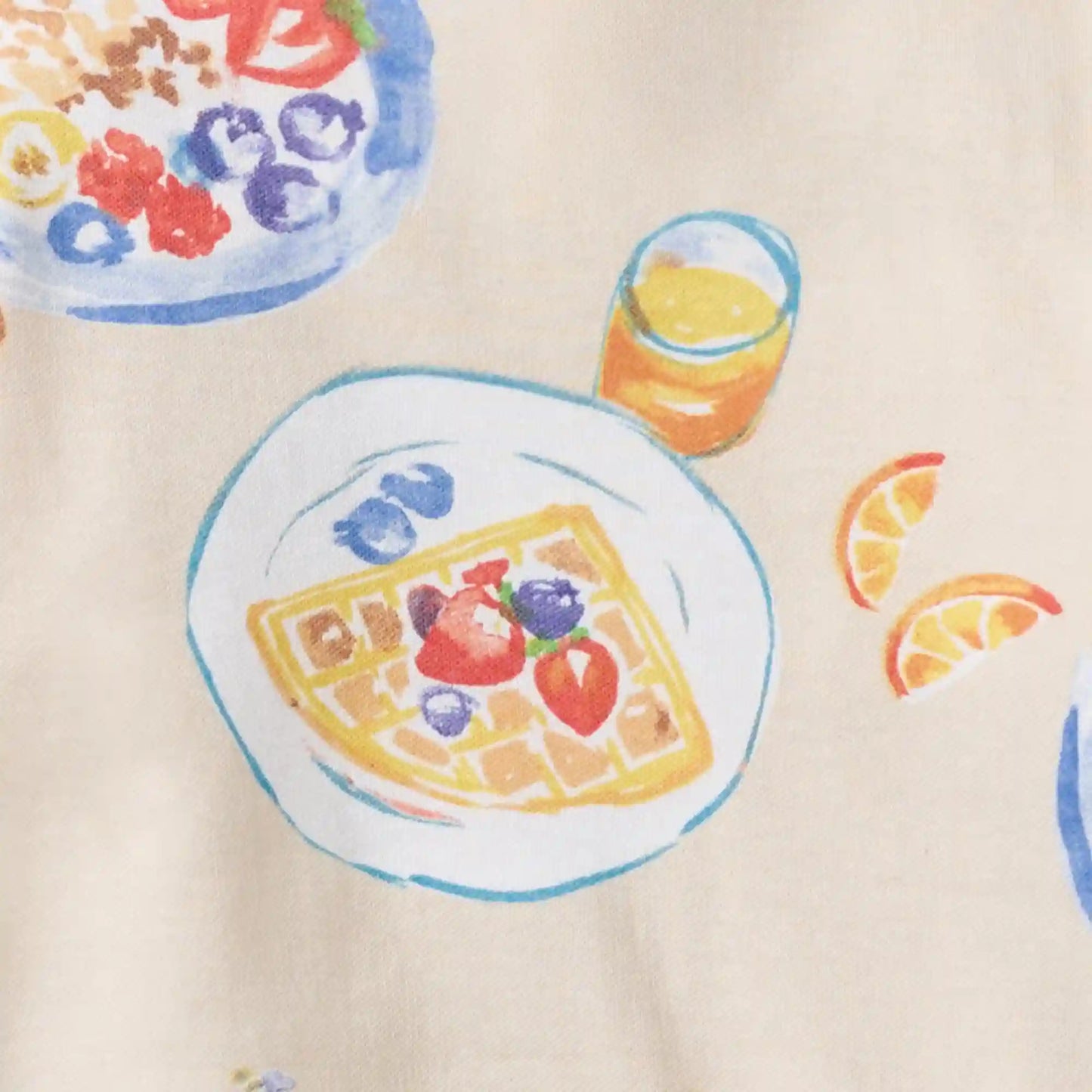 Breakfast In Bed Mommy & Me Matching Organic Women's Pajamas